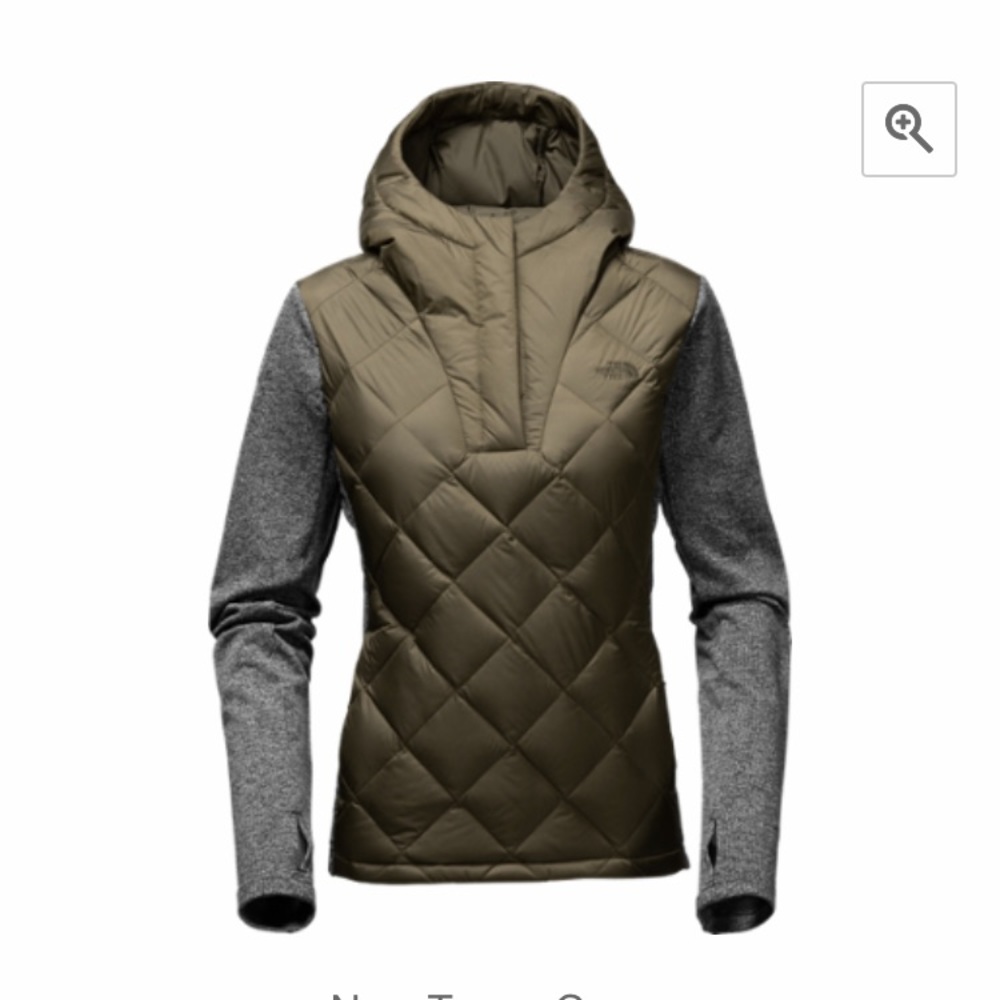 The North Face down pullover